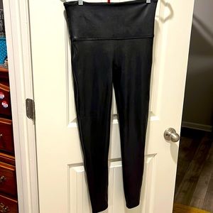 Spanx Faux Leather Leggings